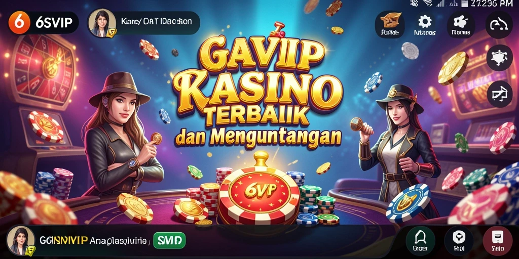 Tampilan gameplay Kasino yang menarik dan penuh variasi.