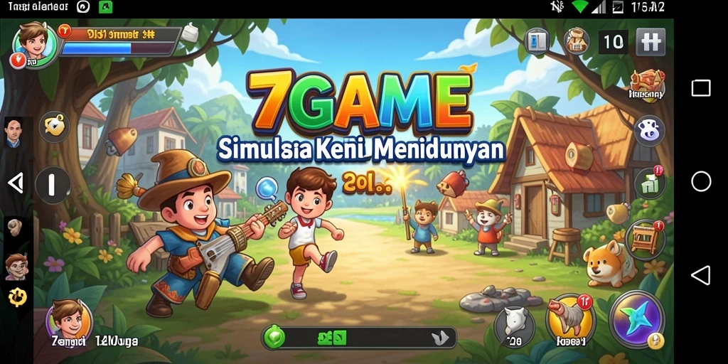Tampilan gameplay <strong>7GAME</strong> yang menarik dan realistis.