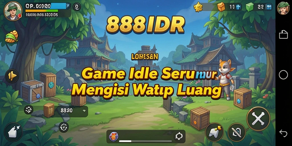 Tampilan gameplay seru dalam 888IDR yang membuat pemain ketagihan.