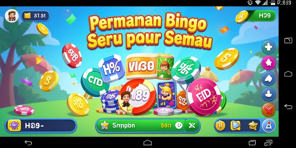 Screenshot gameplay H89 menampilkan aksi Bingo yang seru.