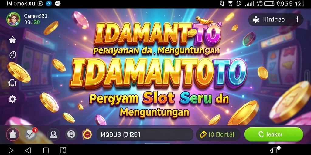 Tampilan seru dari gameplay Slot IDAMANTOTO dengan grafis yang menarik.