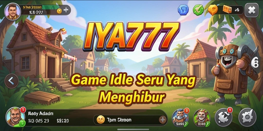 Tampilan gameplay IYA777 dengan elemen Idle yang menarik.