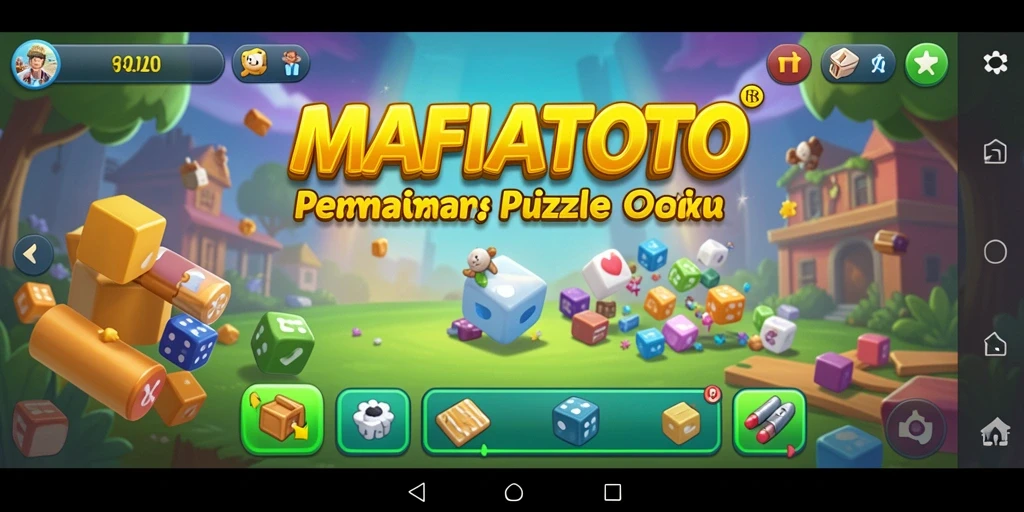 Tampilan gameplay MAFIATOTO dengan teka-teki menantang yang mengasah otak.