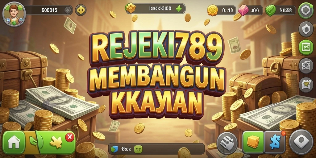 Screenshot yang menunjukkan gameplay seru dari REJEKI789.